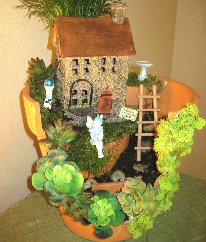 s 7 whimsical and wonderous fairy gardens, gardening, Visit the Tiny Tiered Hilltop Home