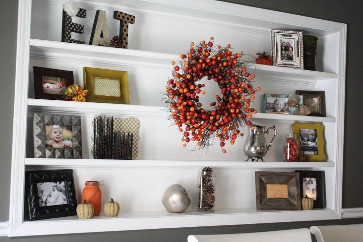 fall dining room makeover for under 20, dining room ideas, home decor, seasonal holiday decor