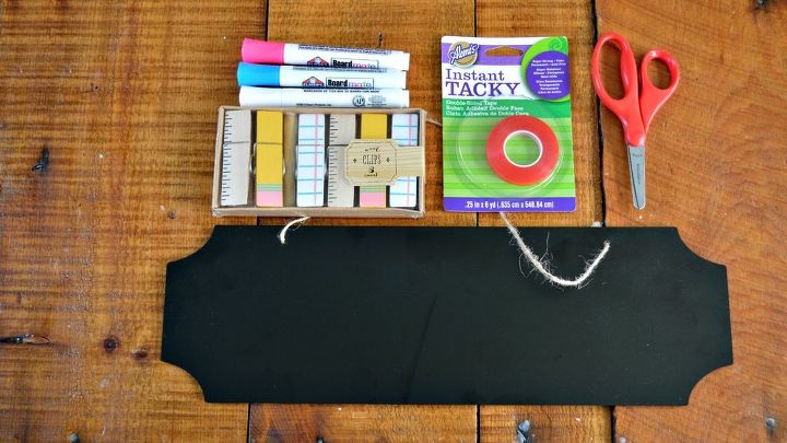 chalkboard and clothespin teacher gift, chalkboard paint, crafts