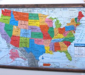 3 diy hanging wall map, crafts, how to, wall decor