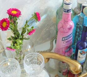 how to style a bar cart, home decor, how to