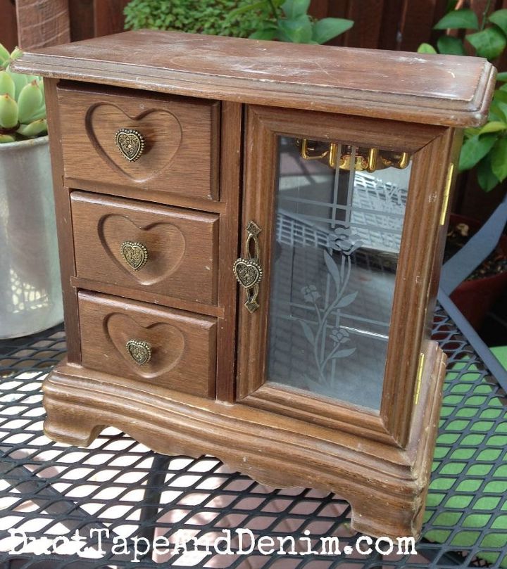 thrift store makeover shabby pink jewelry cabinet, crafts, repurposing upcycling, shabby chic