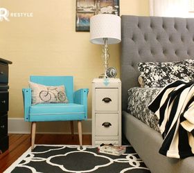 a desk divided, bedroom ideas, home decor, painted furniture, repurposing upcycling