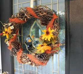 how to create a rustic fall wreath, crafts, how to, seasonal holiday decor, wreaths