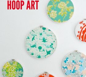 how to diy embroidery hoop art, bedroom ideas, crafts, how to, wall decor
