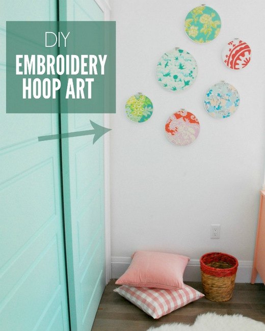 how to diy embroidery hoop art, bedroom ideas, crafts, how to, wall decor