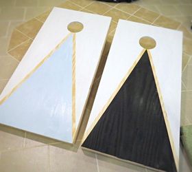 a quick easy cheap diy cornhole set, diy, woodworking projects