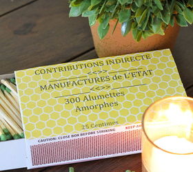 diy french matches, crafts, repurposing upcycling