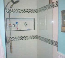 q bathroom wall tiles, bathroom ideas, diy, how to, tiling, horizontal tiling
