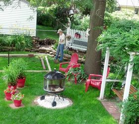 backyard retreat, diy, outdoor living