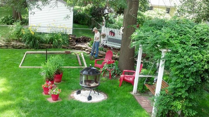 backyard retreat, diy, outdoor living