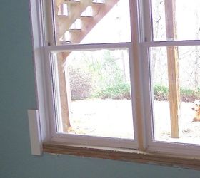 diy craftsman style window trim, diy, how to, windows