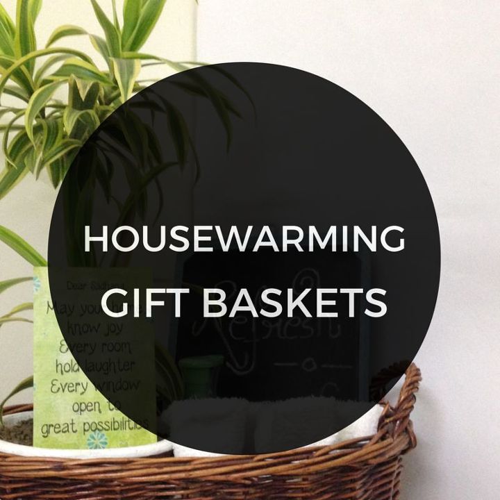creative housewarming gift baskets, crafts