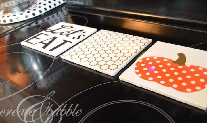 tile samples to pretty trivets, crafts