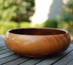 wooden salad bowl to succulent garden, chalk paint, crafts, how to, repurposing upcycling, succulents