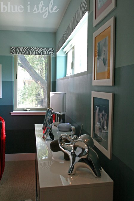 Zebra Striped Cornice Boards Paint Amp Installation How To Hometalk