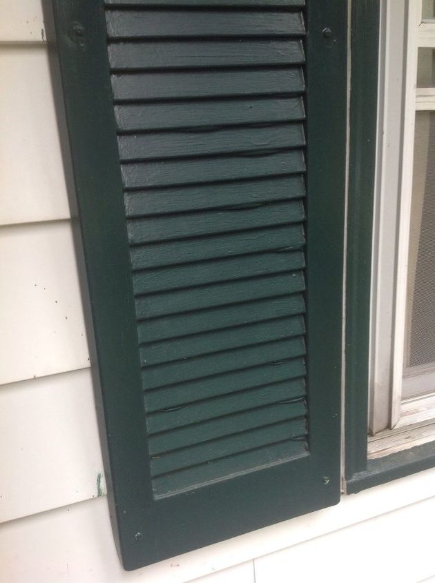 I need to remove shutters from an old house to paint Hometalk