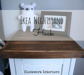 ikea hack customize a hemnes nightstand with reclaimed wood