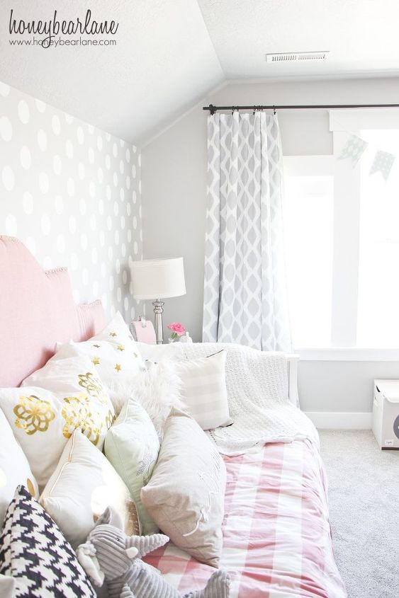 Pink and Gray Little Girl s Room Hometalk Pink and Gray Little Girl s Room Hometalk