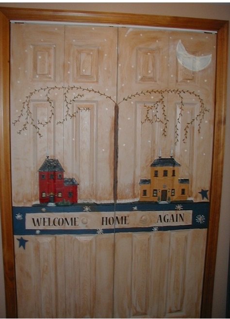 Boring Bifold Doors Now Pretty Hometalk