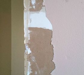 cmo arreglar el papel rasgado de la pared de yeso