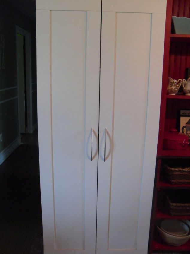 q what can i do with these canadian tire pantry cupboards, closet, how to, painted furniture, repurposing upcycling