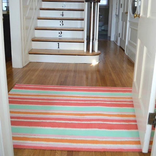 s 9 quick ways to get your dream rug on a shoestring, flooring, reupholster, Make a Double Sided Rug