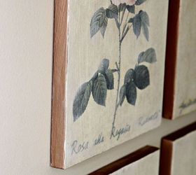 botanical art makeover, crafts, home decor, repurposing upcycling, wall decor