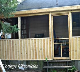 screen porch renovation, decks, outdoor living, porches