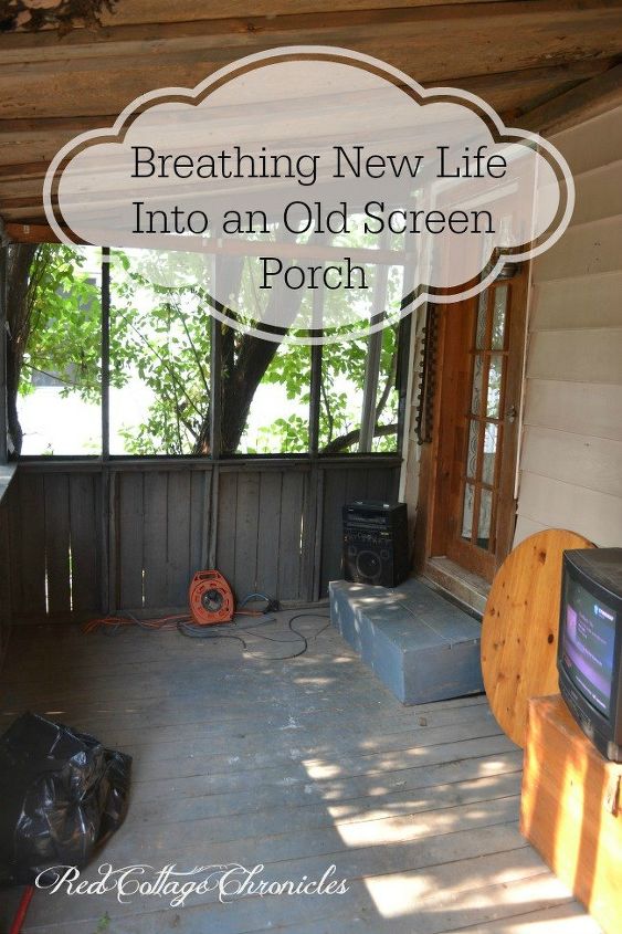 screen porch renovation, decks, outdoor living, porches, Interior Before