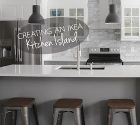 creating an ikea kitchen island, diy, kitchen design, kitchen island, woodworking projects
