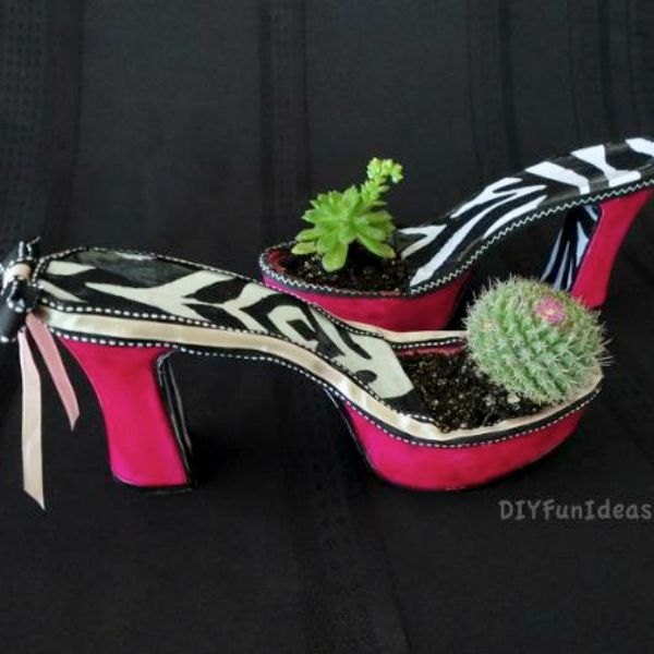 10 whimsical planters you didn t know you needed, A Pair of High Heel Planters