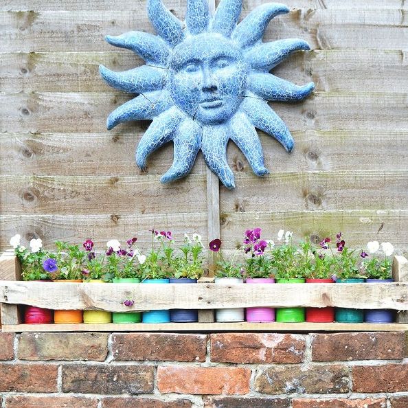 10 whimsical planters you didn t know you needed, A Rainbow Row of Cans