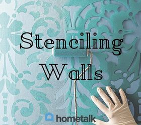 project guide stenciling walls, how to, painting, wall decor
