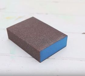 how to distress furniture with sandpaper, how to, painted furniture, Step 4 Distress