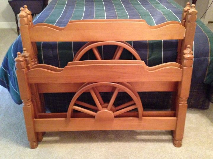 i need ideas for refinishing these vintage bunk beds, These are the headboards foot boards for the bunks