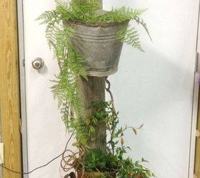 11 charming things you can do with an old milk can, Set Up a Unique Porch Light