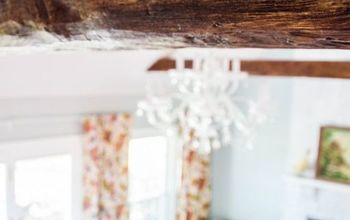 Faux Beams...a Faux-Real Way to Add Rustic Charm to Any Space!