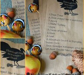 fun thanksgiving scavenger hunt for kids, crafts, thanksgiving decorations