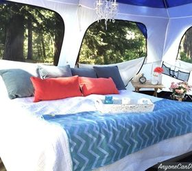 gone glamping a diy glamping trip, outdoor living