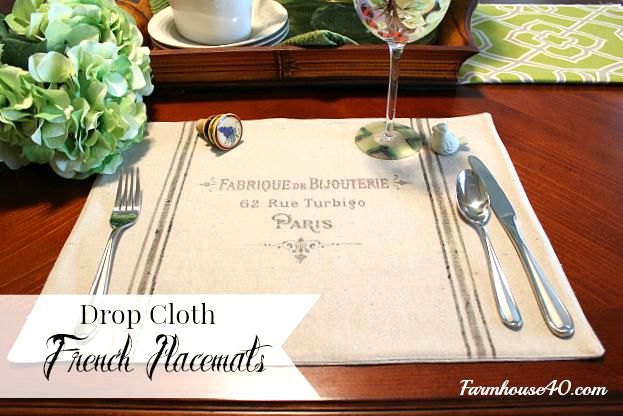 how to make french placemats, crafts, how to