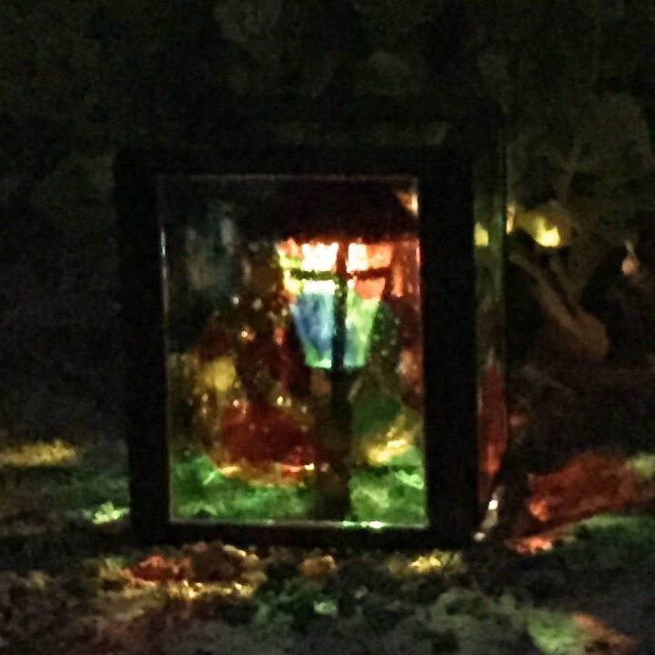 stained glass lanterns, crafts