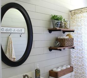 DIY Farmhouse Bathroom | Hometalk