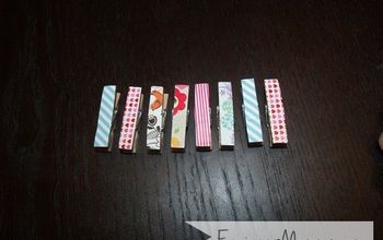 Pinzas de ropa Washi Tape