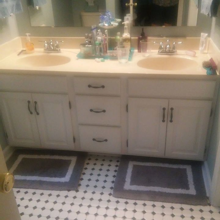 making a bathroom vanity taller, I would love to add height from just beneath the counter if possible so as not to mess with the role floor