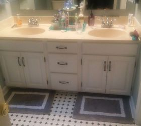making a bathroom vanity taller | hometalk
