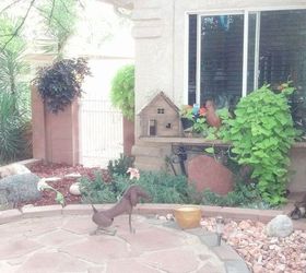 from an ugly dirt yard to a beautiful oasis, curb appeal, gardening, landscape