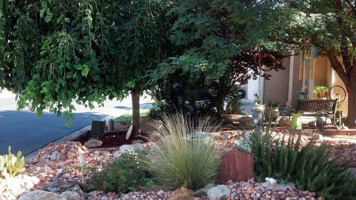 from an ugly dirt yard to a beautiful oasis, curb appeal, gardening, landscape