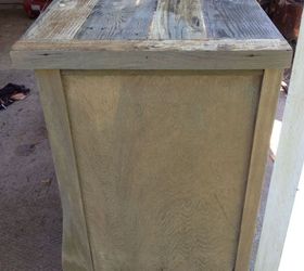 how to do a weathered wood finish on furniture, how to, painted furniture