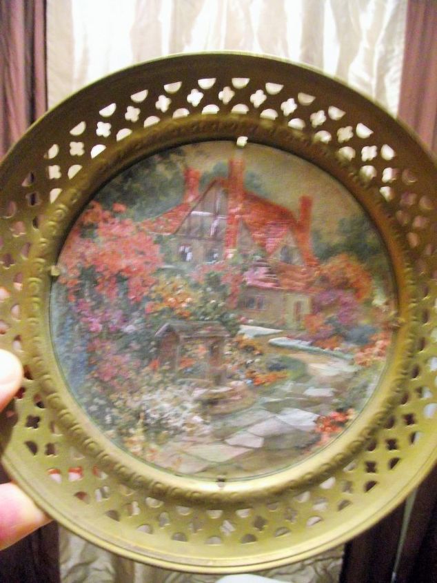q japanese mystery items china closet, crafts, furniture id, I was told this went over grease on a stove back in the day